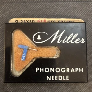 Miller phonograph Needle #G-24XSD Includes Mounting Instructions - Picture 1 of 5