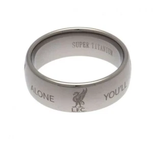 Anillo Liverpool FC Super Titanio Pequeño - Nuevo Producto Oficial - Imagen 1 de 4