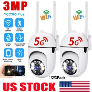Wireless Security Camera System Outdoor Home 5G Wifi Night Vision Cam 1080P HD - Picture 1 of 39