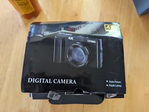 DC101 4K 48MP Resolution, 16x Zoom Auto Focus Flash Lamp Ultra HD Digital Camera - Picture 1 of 3