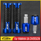 Fr YAMAHA XJ6 DIVERSION 7/8 "22MM Lenkergriffe + Handbalken-Kappe Enden Plug