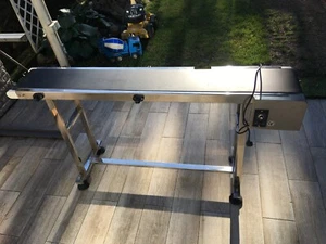 Przenośnik taśmowy 1500x190mm Taśma transportowa STAL NIERDZEWNA - Zdjęcie 1 z 4