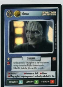 Star Trek CCG 1E Reflections GARAK Foil NM/MINT - Picture 1 of 1