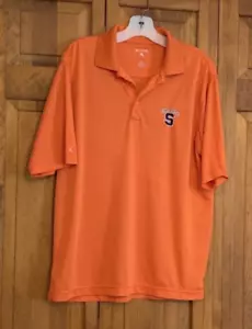 Etiqueta polo naranja Antigua Syracuse para hombre talla M - Imagen 1 de 4