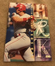 1995 FLEER ULTRA HOME RUN KING JOSE CANSECO TEXAS RANGERS #4 OF 10 INSERT