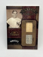 2004 Donruss Classic Single Yogi Berra 7/15 with game bat and jersey