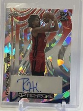 RON HARPER JR 2022-23 Leaf Optichrome #BA-RHJ CRYSTALS RED  AUTO XRC #’d/4