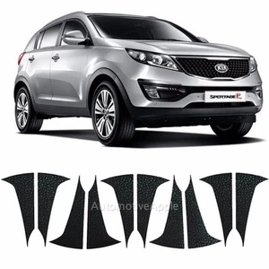18" Wheel Mask 3D Carbon Fabric Decal Sticker For Kia Sportage R - Picture 1 of 5