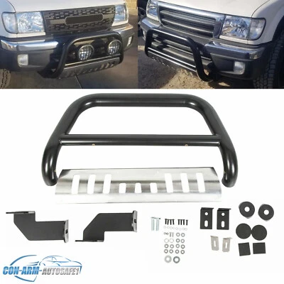 Black Truck Bull Bar Front Bumper Grille Guard For Toyota Tacoma 4Runner 96-04 Foto 1 de 4