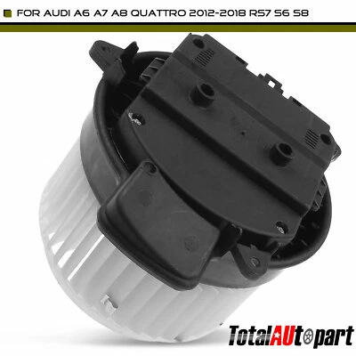 Conjunto de motor soplador calentador climatización para Audi A6 A7 A8 Quattro RS7 S6 7 8 2012-2018 Foto 1 de 4