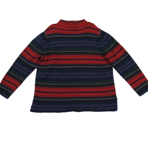 Suéter Vintage Lauren Ralph Lauren Para Mujer 2X Lana de Cordero Rayas Multicolor - Imagen 1 de 10