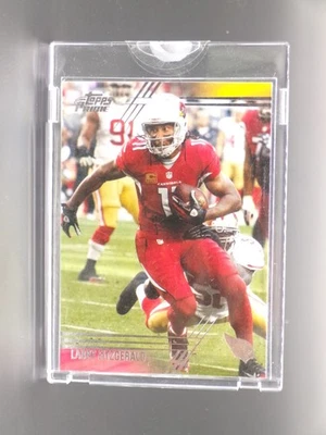 2014 Topps Prime #26a Larry Fitzgerald Topps Vault Blank Back #1/1 w/COA - Image 1 of 2