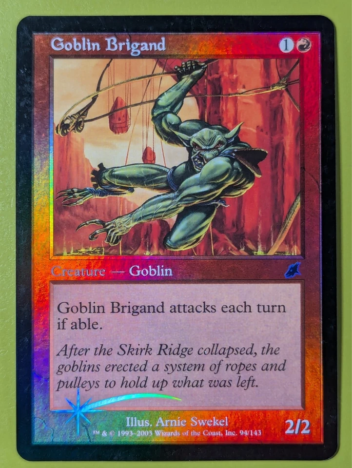 FOIL Goblin Brigand x1 Scourge 1x MTG Magic the Gathering - Image 1 of 1