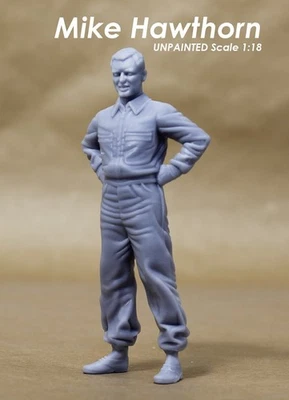 1/18 Mike Hawthorn Standing Figure, Ferarri World Champion Racing Driver 1958 - Imagen 1 de 4