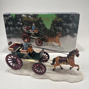 Heartland Valley Village Horse Carriage Deluxe Christmas Village Accessory - Picture 1 of 14
