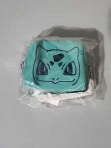 Nuevo Bulbasaur Pokemon Cremallera Bolsa Monedero Marimo Craft Co - Imagen 1 de 4
