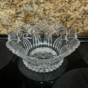 Vintage Cristal d'Arques Vincennes Kristall dekorative Schüssel 9" - Bild 1 von 4