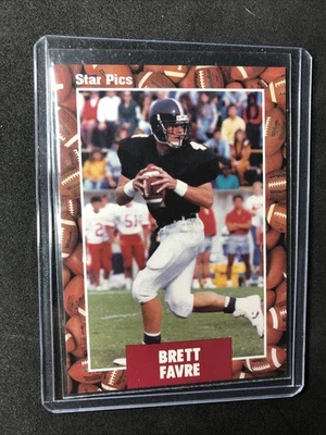 FREE SHIP 1991 Star Pics Brett Favre #65 Rookie RC HOF - Image 1 of 2