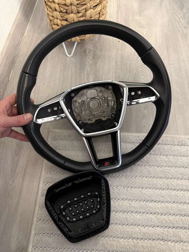 Audi A6 A7 C8 4K Original Leder Lenkrad S-Line - Bild 1 von 1