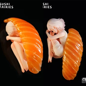 WeArtDoing Bella Durmiente-Hadas de Sushi-Salmón Coleccionables Modelo de Moda GK St - Imagen 1 de 11