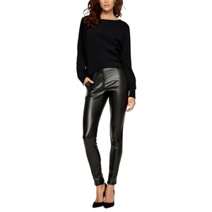 Bar III Womens Black Ribbed Knit Crop Sweater Petites PS BHFO 6930 - Picture 1 of 1