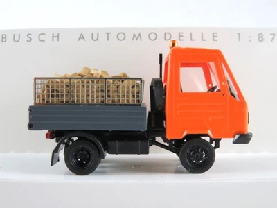 Busch 42238 Multicar M26 (1991) mit Aufbau und Holzscheiten 1:87/H0 NEU/OVP - Bild 1 von 4