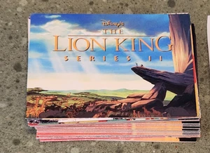 TARJETA COMERCIAL ~ 1 TARJETA DE TÍTULO SUPERIOR ÚNICA ~ EL REY LEÓN SERIE II DISNEY'S - Imagen 1 de 3