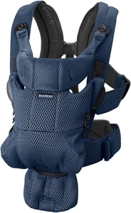 Marsupio Move - Mesh 3D, Blu Navy, Da 0 a 15 Mesi, Min 3,2 Kg - Max 12 Kg, 3 Pos - Foto 1 di 12