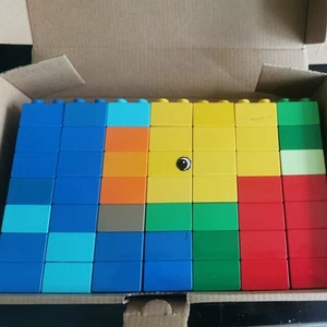 LEGO Duplo Steine 2x2 49stk Bausteine Bunt Auflösung 4er. Duplosteine *003 - Bild 1 von 4