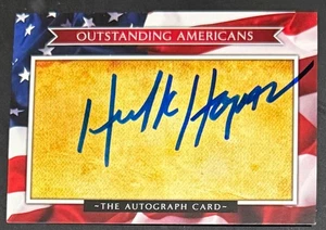 Hulk Hogan hand signed sports card wrestling legend HOF NWO WWE WWF WCW - Picture 1 of 1