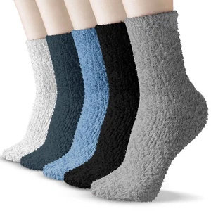 Fuzzy Socks for Women Warm Soft Fluffy Thick Cozy Plush Winter Socks for Gift... - Picture 1 of 7