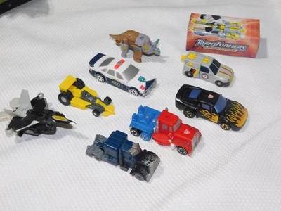 Transformers Armada Mirage Race Team LOT 8 Minicon STARSCREAM SPYCHANGER DINOBOT - Image 1 of 4