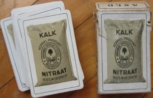 Baraja temprana de cartas publicitarias agrícolas - fertilizante de cal/nitrato - Imagen 1 de 1