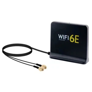 Portable 2.4G/5G/6G WiFi 6E Antenna with Cable Indoor Antenna with2266 - Picture 1 of 10