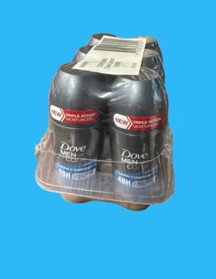 Dove Roll On Men Care Clean Comfort Antiperspirant Deodorant Go Fresh 6 Pack - Image 1 of 4