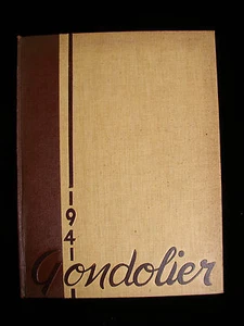 1941 VENICE HIGH SCHOOL YEARBOOK "GONDOLIER" LOS ANGELES CA PREPS ON PARADE - Picture 1 of 12
