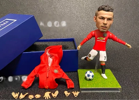 Cristian Ronaldo Manchester United UEFA Champions League Champion Figure Cover