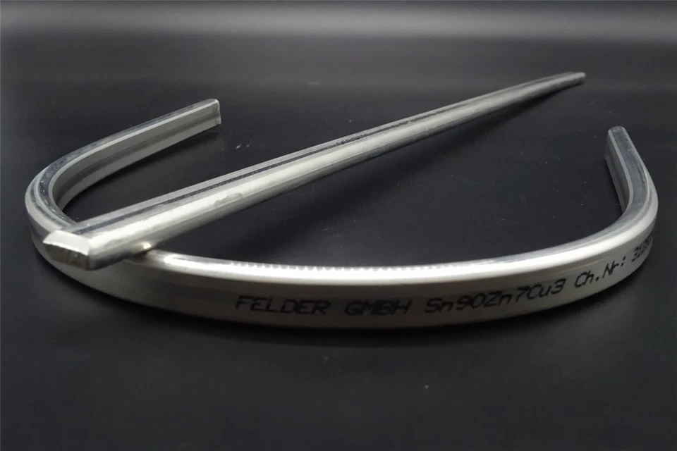 FELDER LÖTTECHNIK 2 Stangen Karosseriezinn Lötzinn Stangenlot Weichlot Zinn Karosserie verzinnen