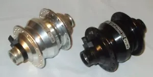 Shutter-Precision (SP) PL-8X Dynamo Hub / 6V 3W, 100mm, 36°, Thru, Centerlock - Picture 1 of 4