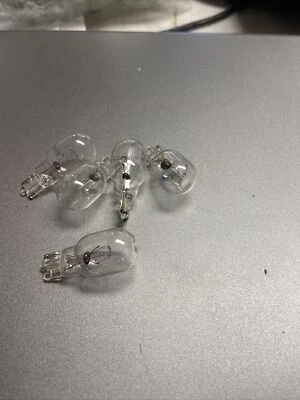 5 New GE 916 Miniature Lamp Bulb 7w Wedge Base 12 volt T5 New Old Stock - Image 1 of 2