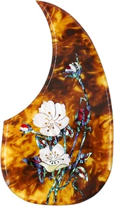 Akustikgitarre Schlagbrett dickes Schlagbrett eingelegt Abalone Blume für die meisten Martin - Bild 1 von 12