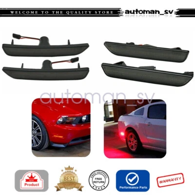 Luces de señalización laterales LED delanteras y traseras para Ford Mustang Base Coupé 2 puertas 3,7 2013 Foto 1 de 4