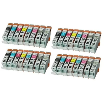 Ink Cartridges For Canon CLI-42 Printer with chip use for Pixma Pro-100 Pro100 - Image 1 of 4