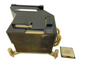466168-001 I HP Intel Core 2 Duo Processor E8300 2.83GHz Heatsink Kit SLAPN - Picture 1 of 5