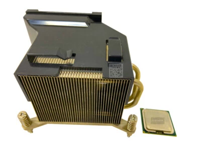 466168-001 I HP Intel Core 2 Duo Processor E8300 2.83GHz Heatsink Kit SLAPN - Image 1 of 4