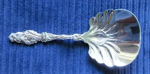 Lily Whiting Sterling Nut Spoon 4 5/8" w/Solid Bowl! MINT! - Picture 1 of 5