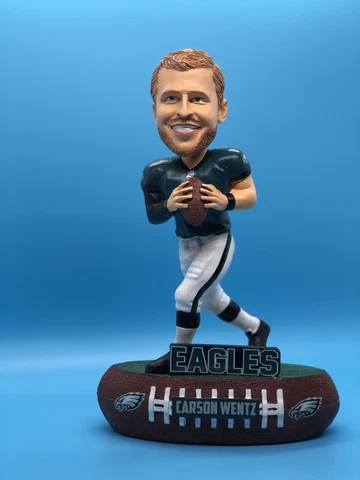 Carson Wentz Philadelphia Eagles Bobblehead NIB Cover