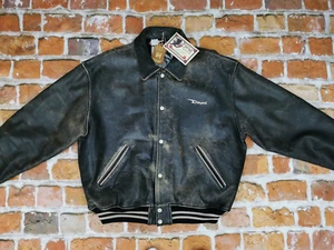 NEU*DIESEL MASTERPIECE LEDERJACKE*FLYING COUGAR*BETON SCHWARZ*GR: XL*NEU - Bild 1 von 9