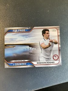 2021 Topps US Olympic & Paralympics For Pride Insert card MADISON HUGHES