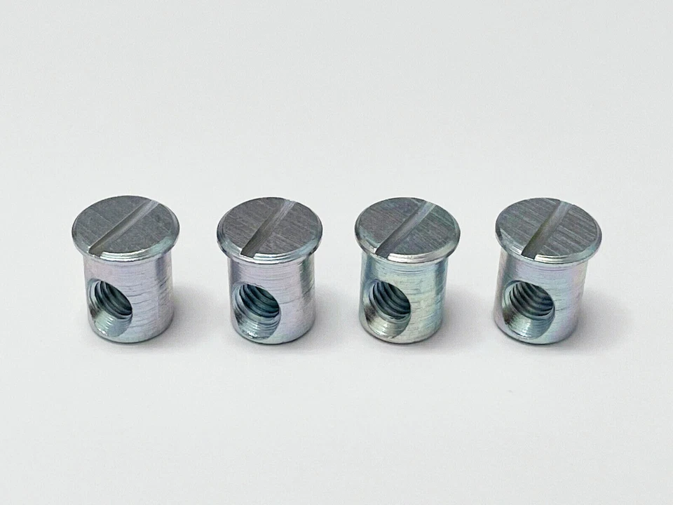 Ikea Cross dowel nut sleeve, Part # 108903 (4 pack) - NEW - Image 1 of 1